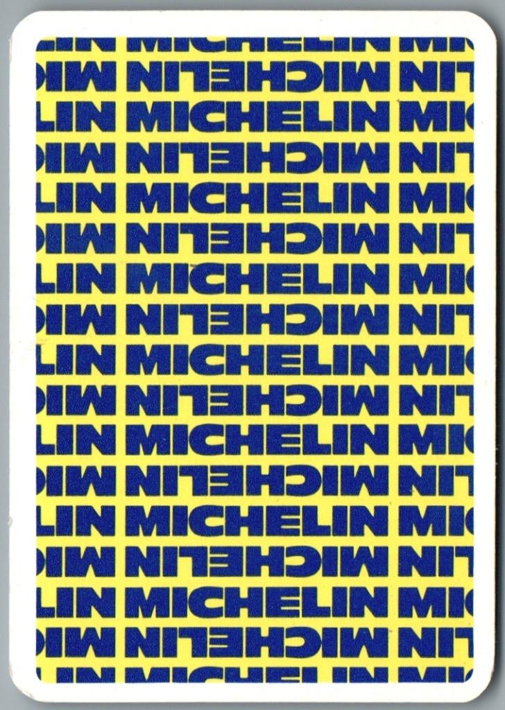 speelkaart - LK14636 - Michelin, Verzamelen, Verzenden, Zo goed als nieuw, Speelkaart(en)