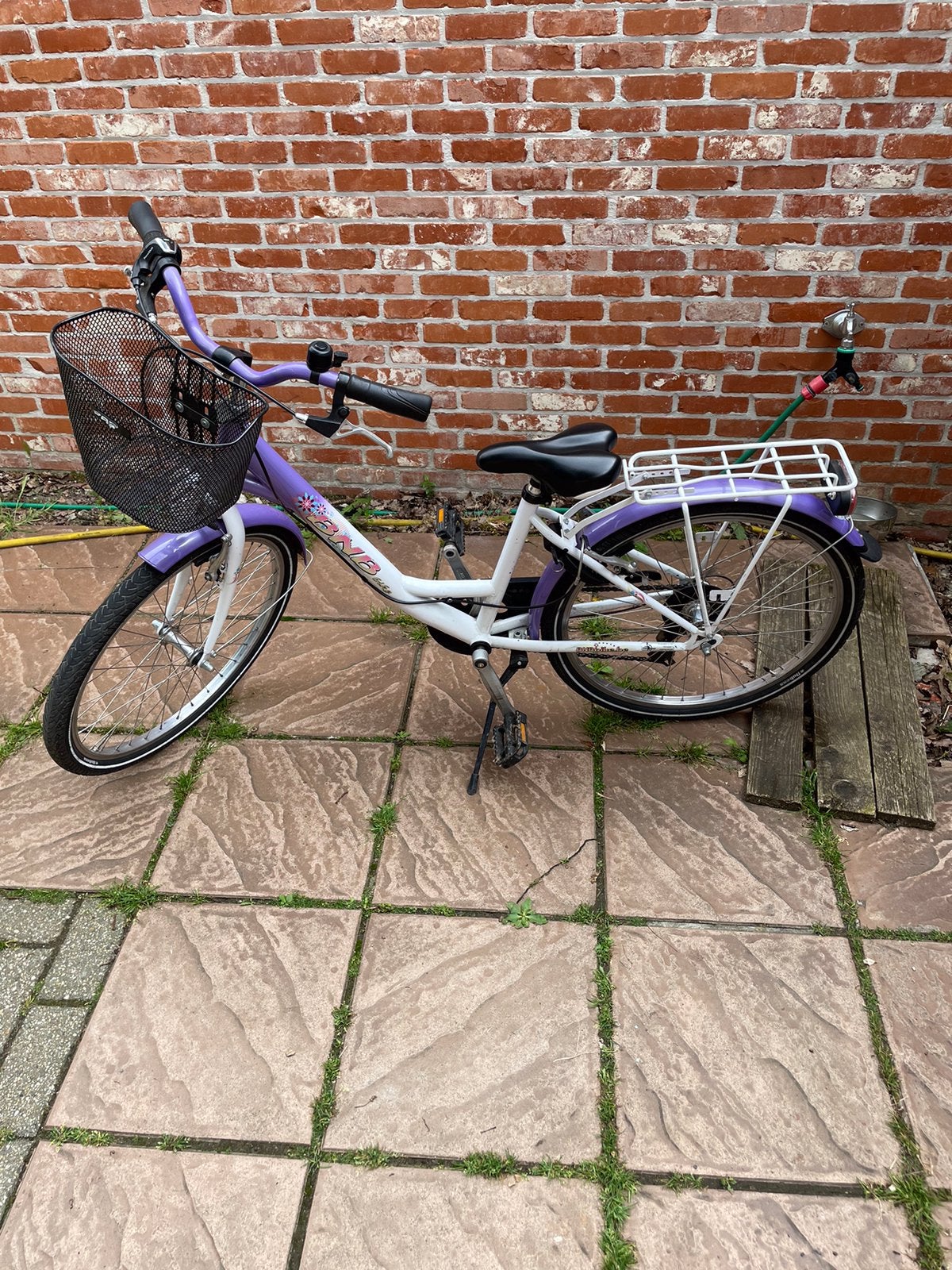 Meisjesfiets 24 inch BnB Bike Flower Kid, Vitesses, Comme neuf, Enlèvement, BNB Bike