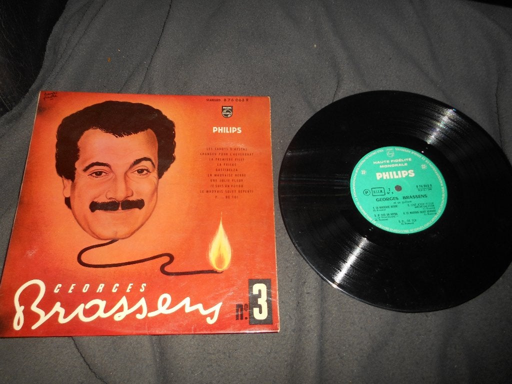 33 T Georges Brassens n 3, Ophalen of Verzenden