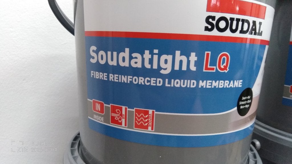 Membrane liquide Soudatight LQ 4,5 kg scellée, Enlèvement, Neuf, Autres types