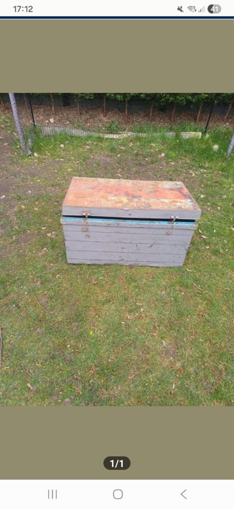 1 kist, Tuin en Terras, Bergingen en Tuinkasten, Ophalen