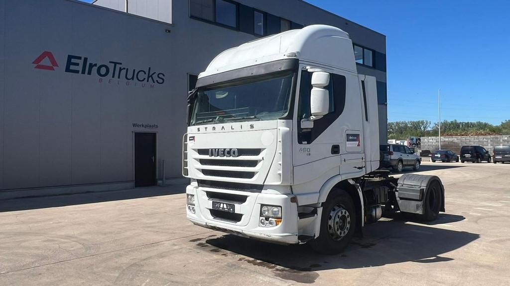 Iveco STRALIS 450 (MANUAL GEARBOX / BOITE MANUELLE / CURSOR, Autos, Camions, Entreprise, Achat, ABS, Air conditionné, Rétroviseurs électriques