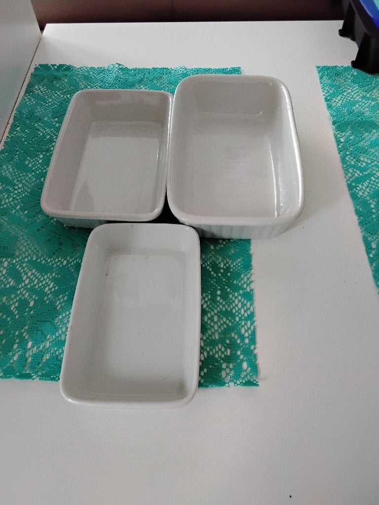 Ovenschotels steen 3 stuks 3 euro, Ophalen, Nieuw