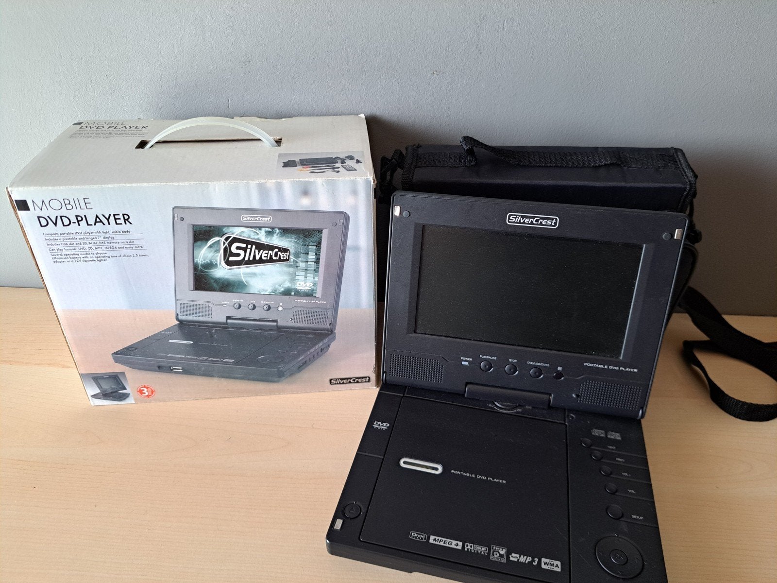 draagbare dvd speler, TV, Hi-fi & Vidéo, Enlèvement, Utilisé, Lecteur DVD, Autres marques