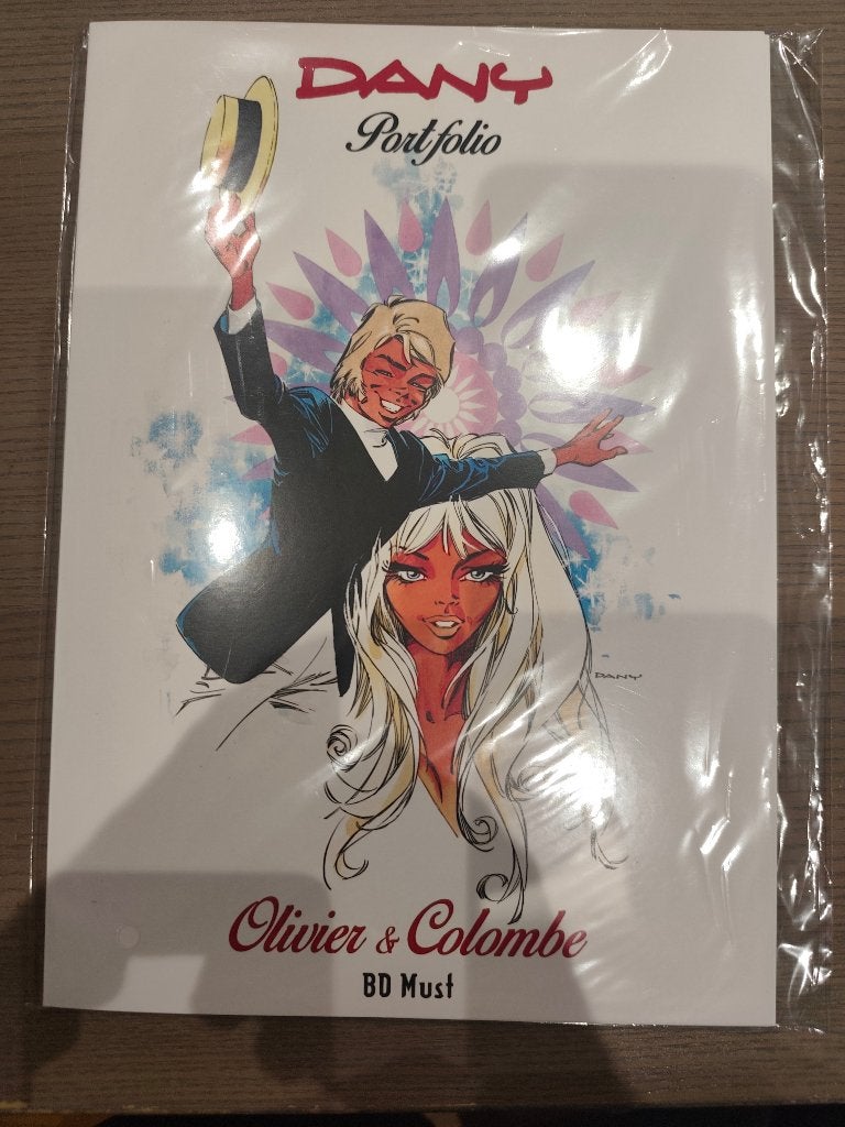 Portfolio olivier et colombe de Dany, Une BD, Enlèvement ou Envoi, Neuf, DANY / GREG