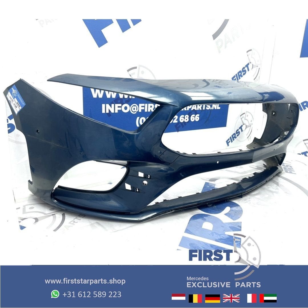 W177 VOORBUMPER Mercedes A Klasse A1778856100 AMG BUMPER 201, Gebruikt, -, Voor, Ophalen of Verzenden
