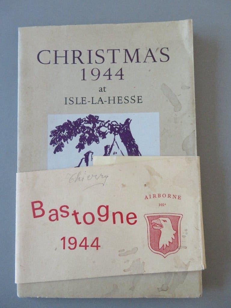 Christmas 1944 Isle-La-Hesse Rene Greindl Bastogne Airborne, Collections, Enlèvement ou Envoi, Autres, Livre ou Revue