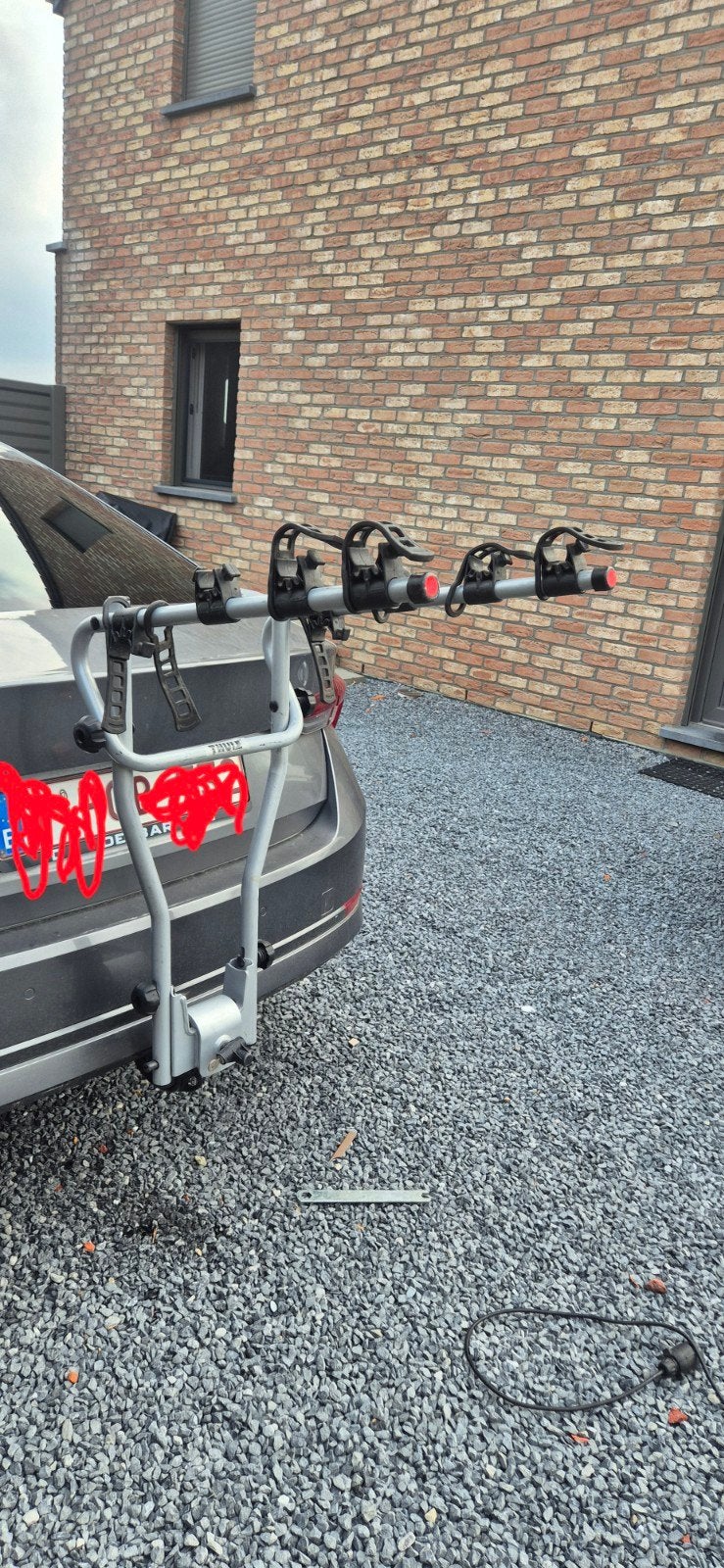 porte 4 vélos suspendus Thule, Autos : Divers, Porte-vélos, Enlèvement