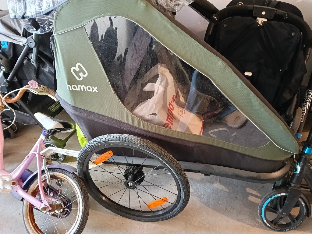 Remorque hamax, 20 à 40 kg, Comme neuf, Enlèvement, Remorque pour enfant