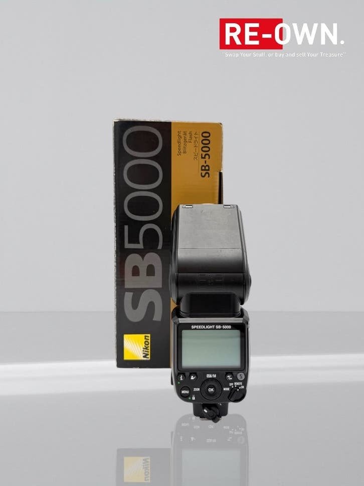 Nikon SB-5000 Speedlight Flitser | Topstaat | Garantie, Audio, Tv en Foto, ., Externe flitser, Ophalen of Verzenden, Zo goed als nieuw
