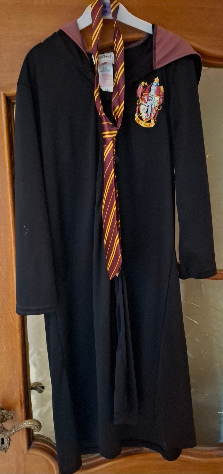 Cape & Cravate Harry Potter 9-10 ans., Collections, Enlèvement, Utilisé
