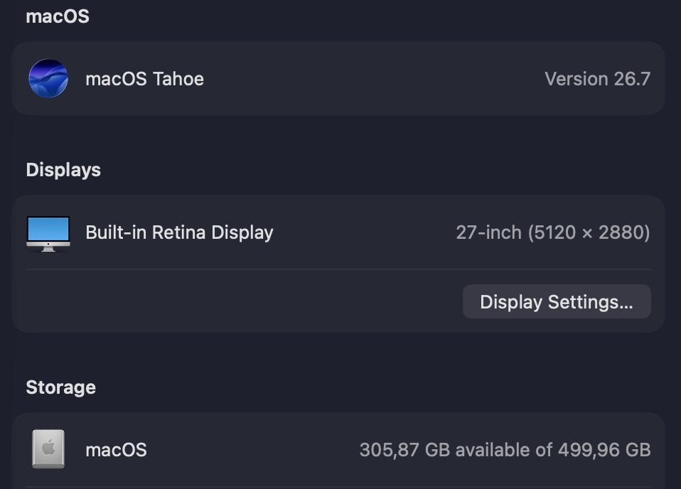 Apple iMac Retina 5K 27inch model 2020 32GB RAM 512GB SSD, Informatique & Logiciels, 32 GB, SSD, IMac, 27 inch