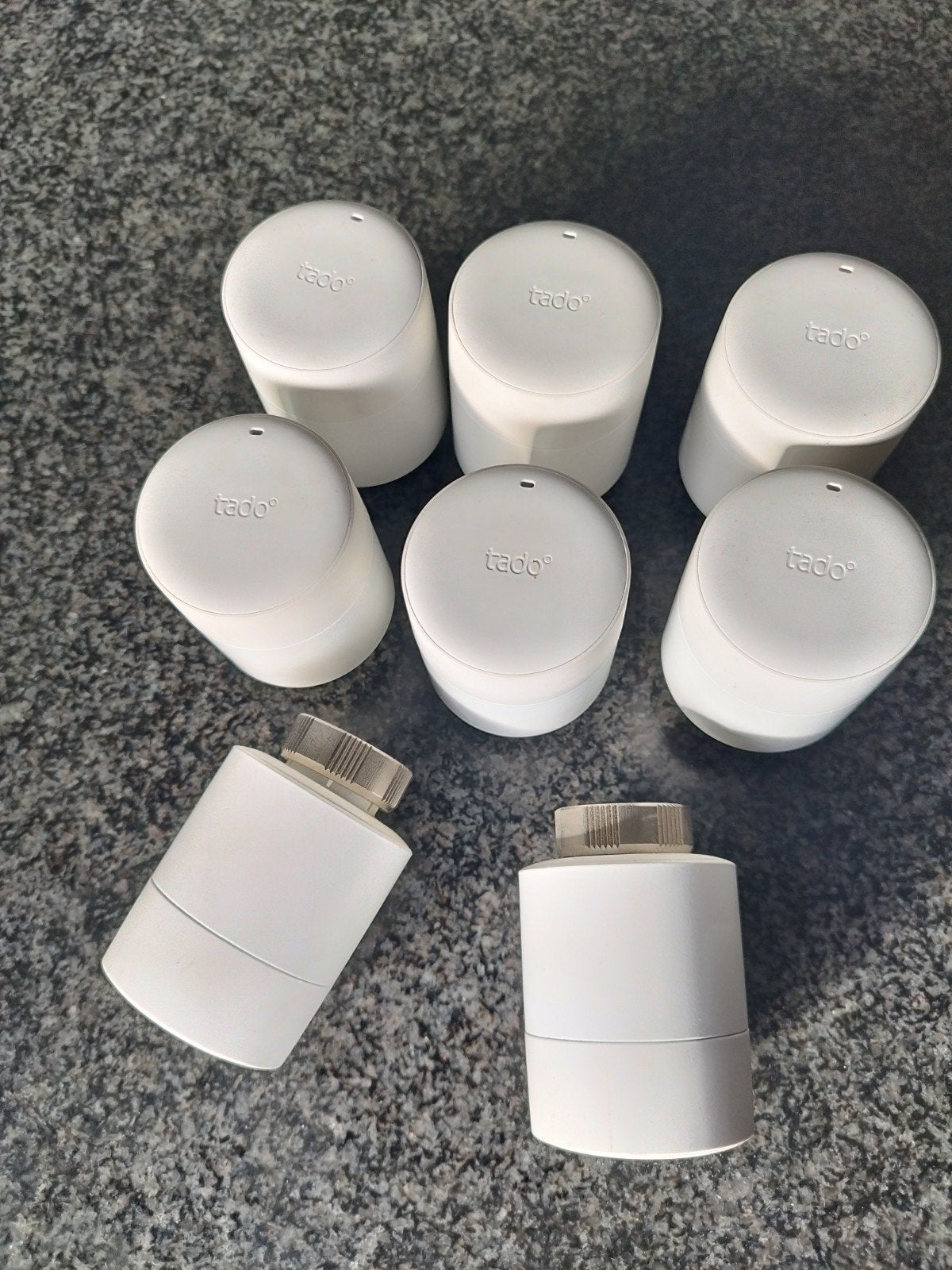 8x Tado V3 thermostaatknoppen, Doe-het-zelf en Bouw, Thermostaten, Ophalen, Slimme thermostaat, Zo goed als nieuw