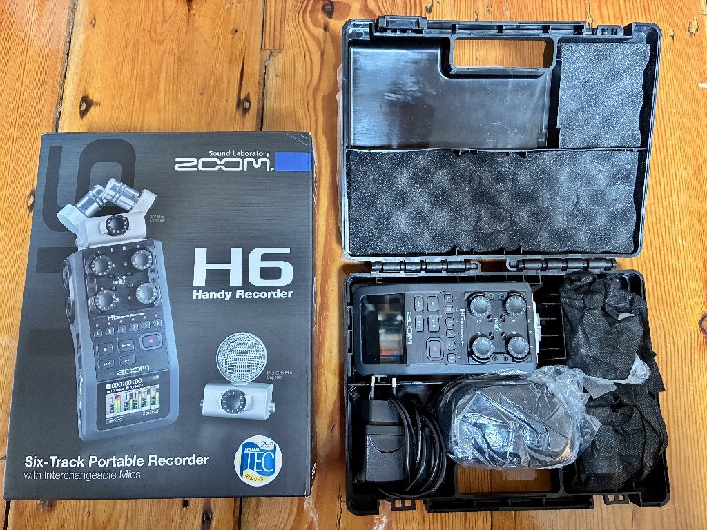 Zoom H6 handige recorder met XY-capsules en middenzijde, Muziek en Instrumenten, Microfoons, Gebruikt, Overige typen, Ophalen of Verzenden