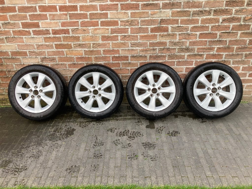 Aluminium velgen, Autos : Pièces & Accessoires, 16 pouces, Véhicule de tourisme, Pneus été, 205 mm