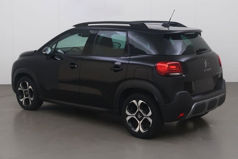 Citroen C3 Aircross 1.2 puretech shine s&s 130 AT, Auto's, Automaat, 1199 cc, Overige bekleding, Zwart
