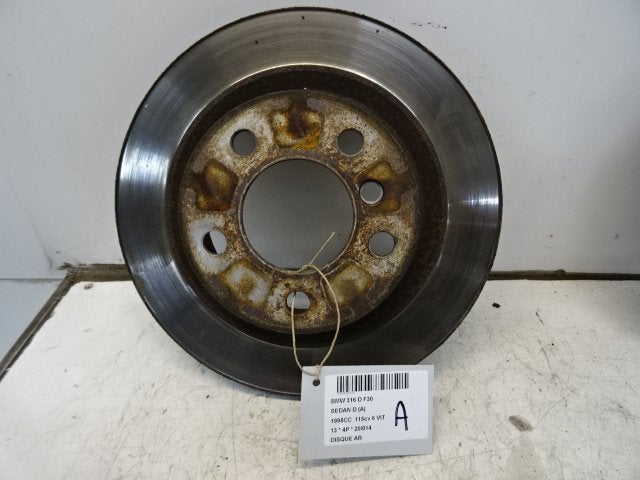 REMSCHIJF ACHTER BMW 3 serie (F30) (01-2011/10-2018), Gebruikt, BMW