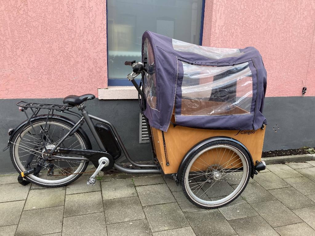 Bakfiets in great condition, Fietsen en Brommers, Gebruikt, Elektrisch, 2 kinderen, Ophalen