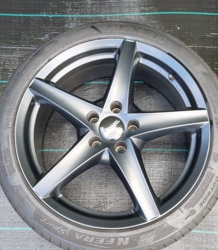 Jantes état neuf 5x112 en 8x18 ET35. Pneus N'Fera Sport, Autos : Pièces & Accessoires, Neuf, Pneus et Jantes, Véhicule de tourisme