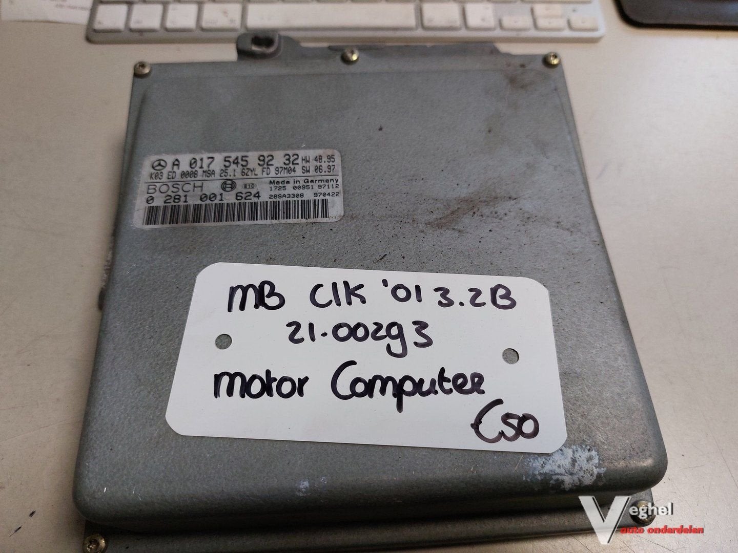 MB CLK 3.2B motor computer '01, Gebruikt, -, -, Ophalen of Verzenden