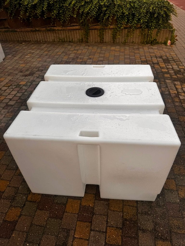 Watertank 500 liter transporttank MDPE – 100x95x62 cm, Tuin en Terras, Regentonnen, 150 liter of meer, Ophalen, Zo goed als nieuw