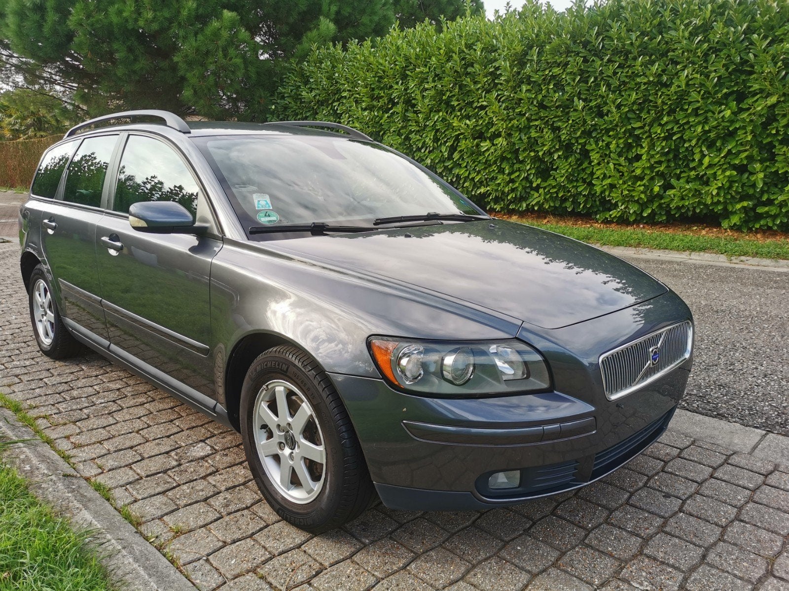 VOLVO V-50 -1.6 TDI - SUPERBE OCCASION, Autos, Cuir, Argent ou Gris, Achat, ABS