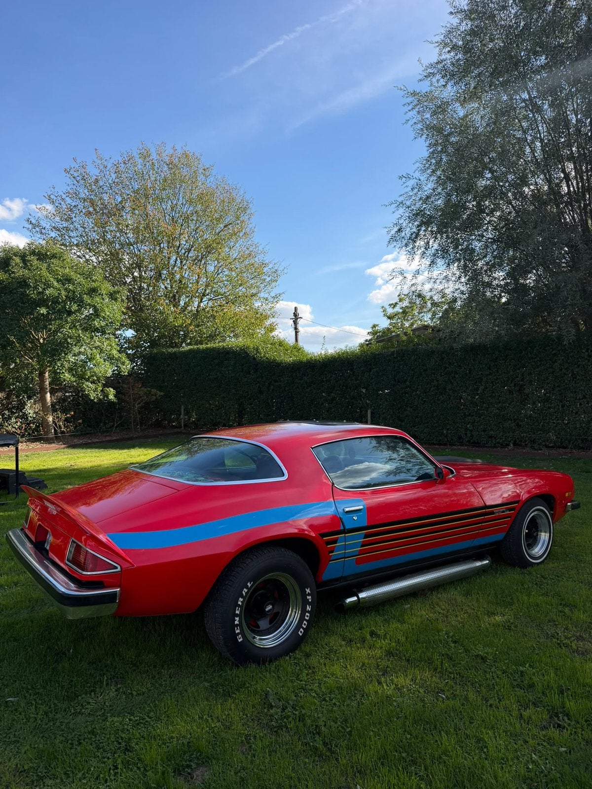Chevrolet camaro handgeschakeld oldtimer, foto 3