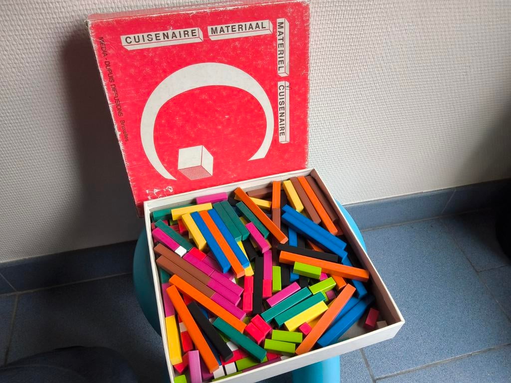 Cuisenaire staafjes €5, Kinderen en Baby's, Ophalen, Gebruikt, Taal en Lezen