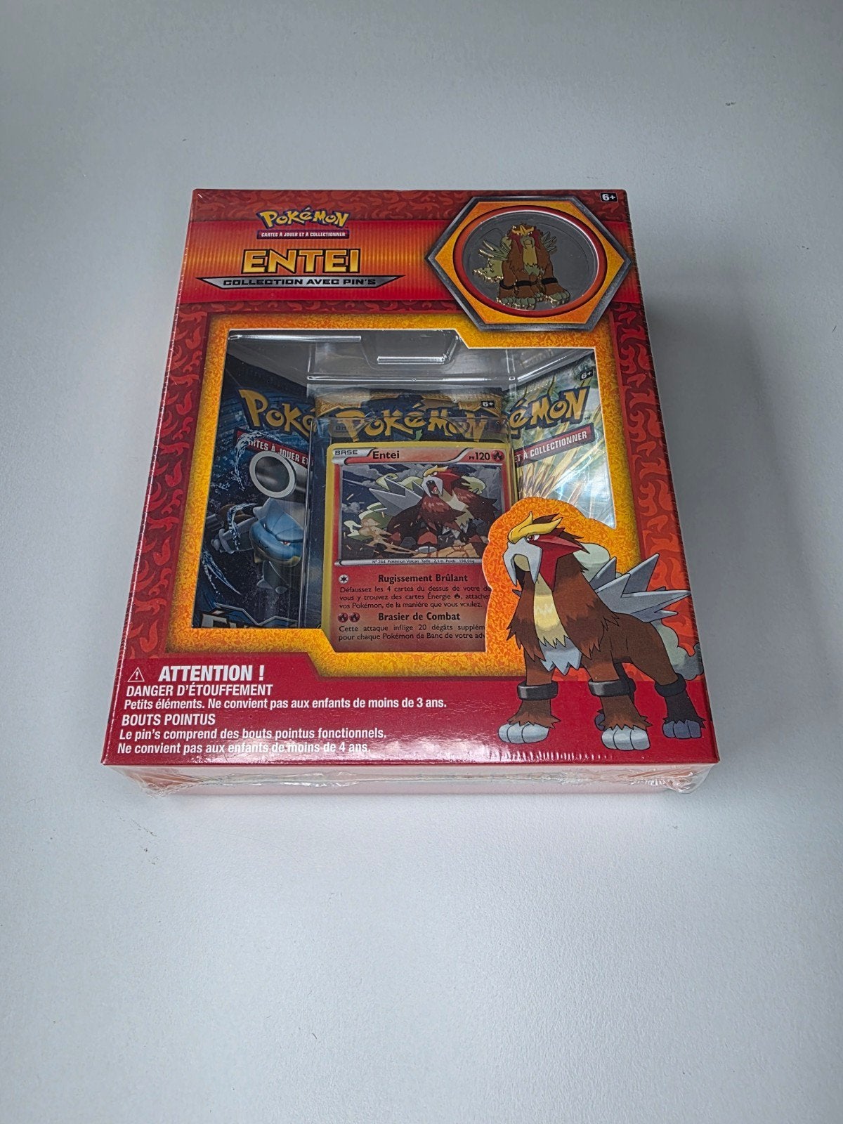 1 Pokemon Entei XY Pokemon Evolution-set!, Ophalen of Verzenden, Zo goed als nieuw, Boosterbox, Foil