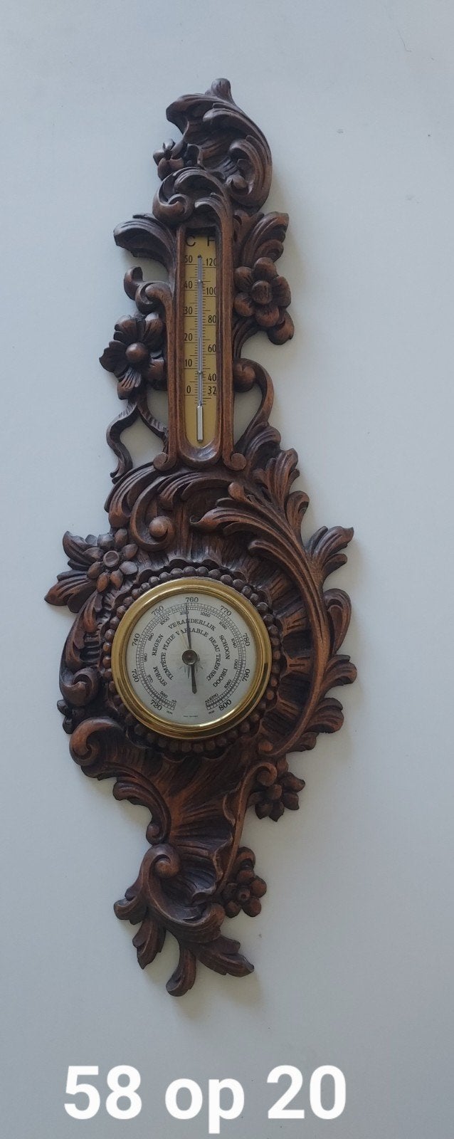 Barometer, Ophalen, Barometer