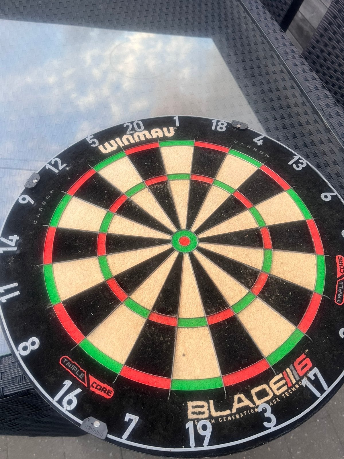 WINMAU Blade 6 triple core, Ophalen, Gebruikt