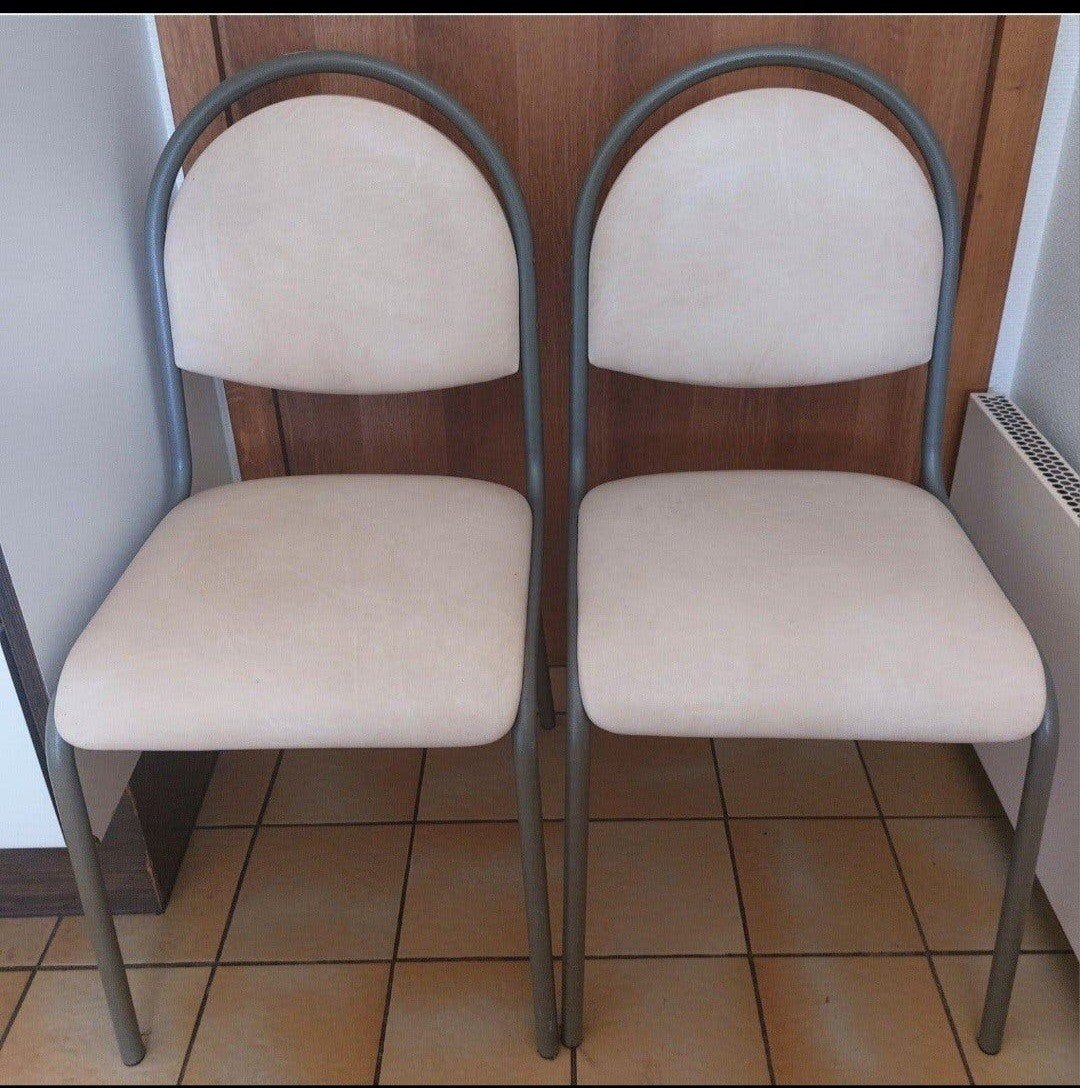 2 beige stoelen, Ophalen