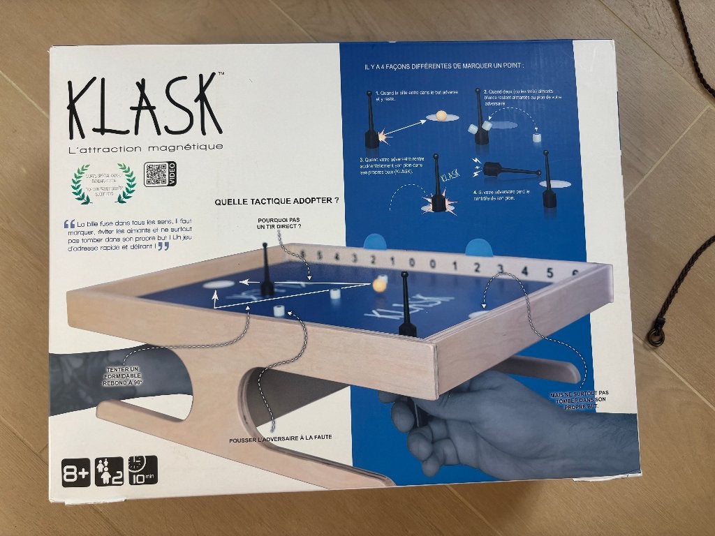 Jeu Klask, Een of twee spelers, Ophalen of Verzenden, Gebruikt, Gigamic
