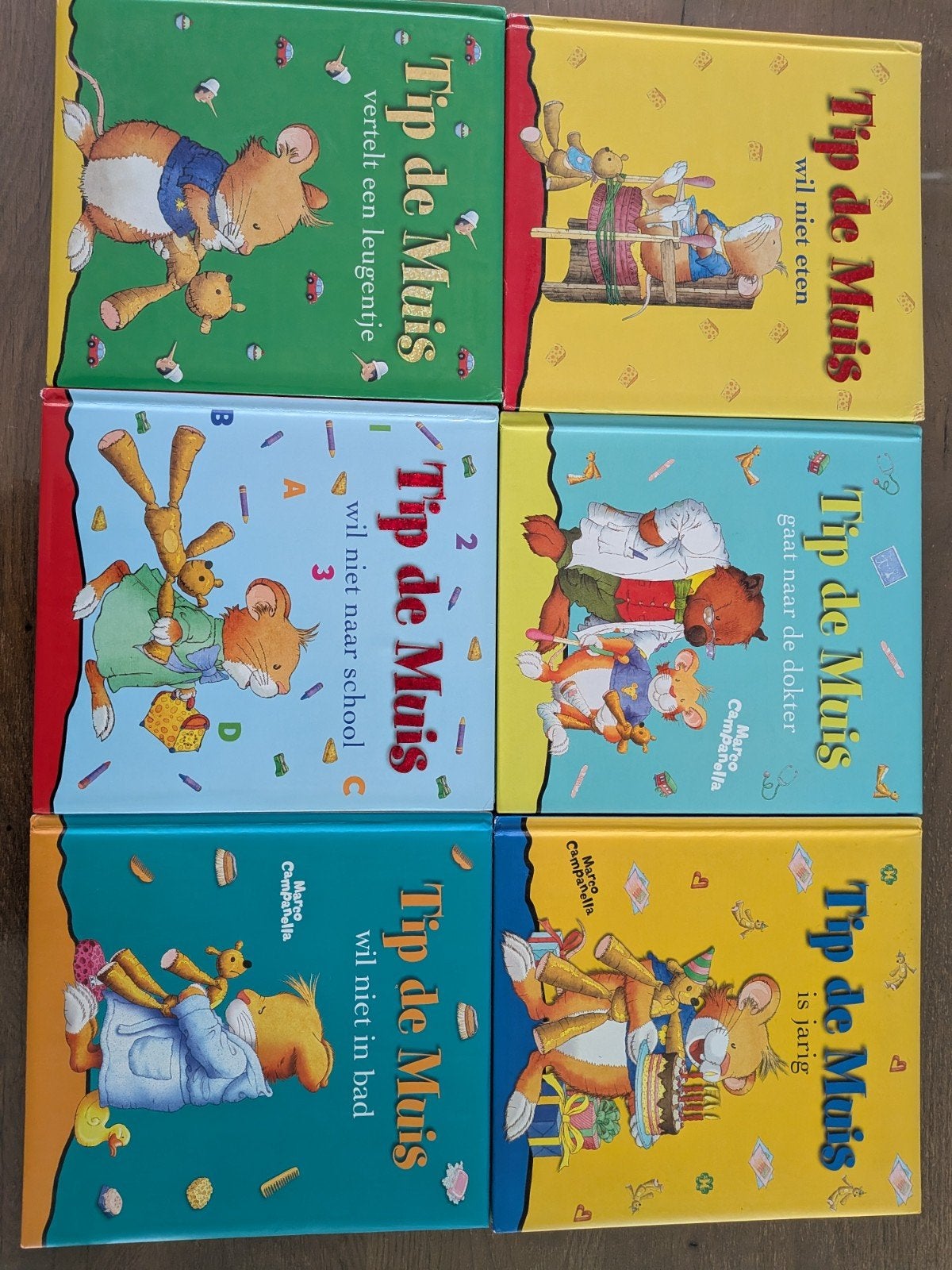 Boeken tip de muis, Boeken, Ophalen