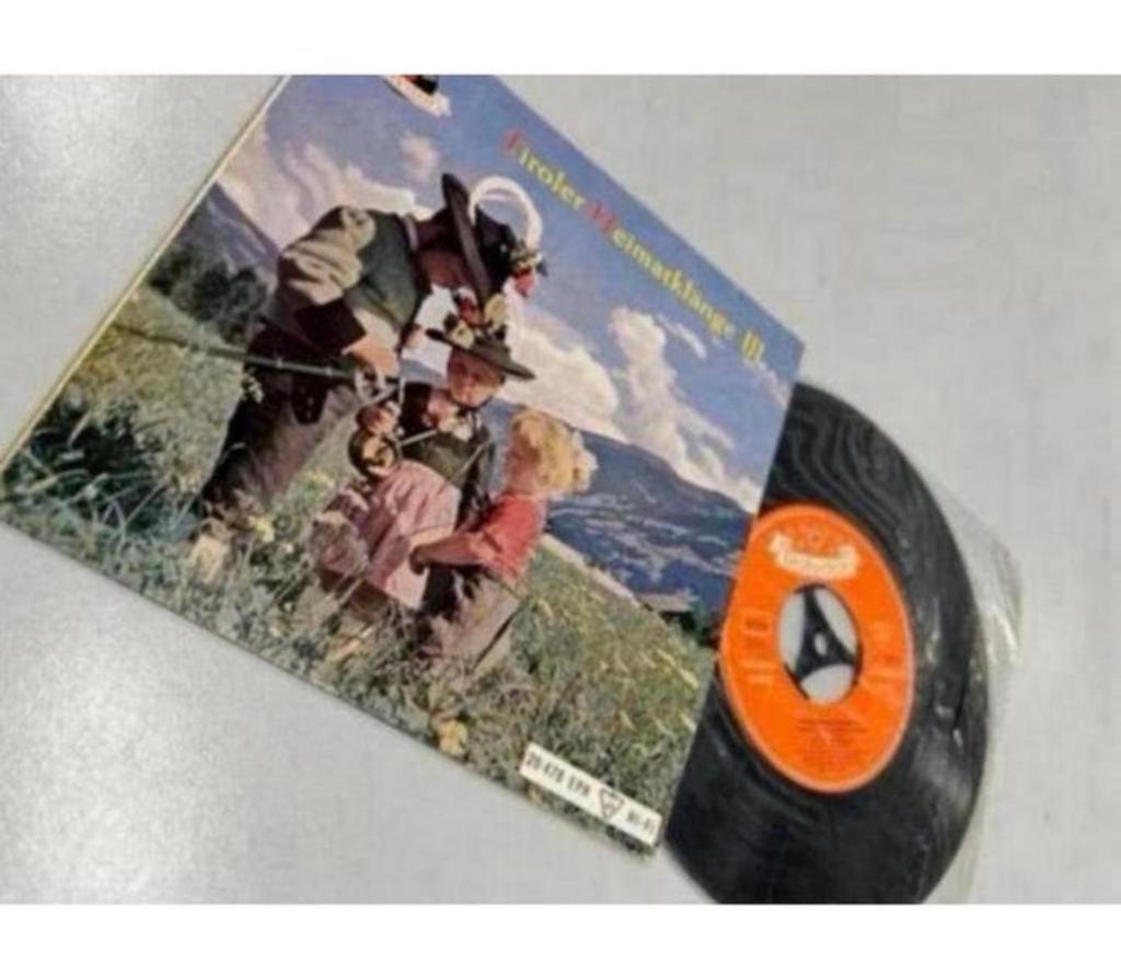 Tiroler Heimatklänge III 7” single vinyl lp 1968 volksmuziek, Cd's en Dvd's, Vinyl Singles, Wereldmuziek, 7 inch, Single, Ophalen of Verzenden