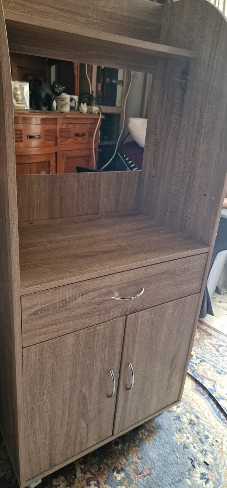 Meuble de cuisine, 25 à 50 cm, Gris, Enlèvement, Utilisé