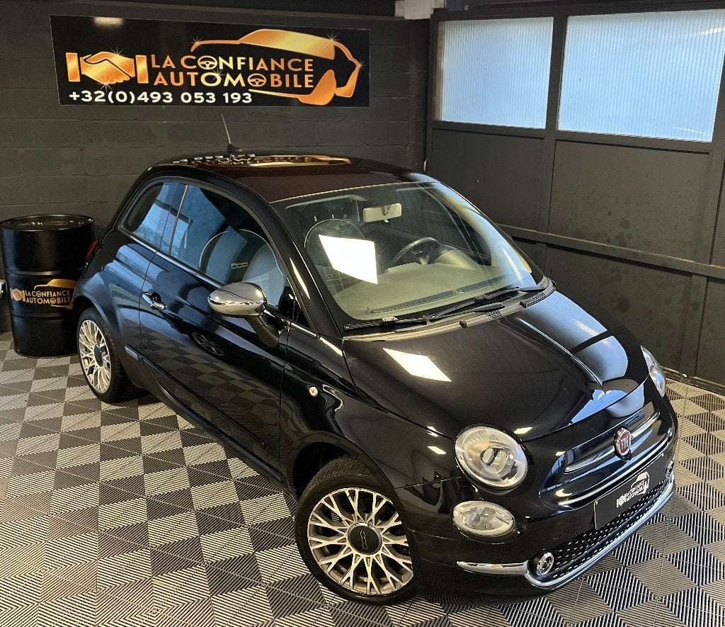 Fiat 500 1.2i Lounge 1er Propriétaire Garantie 12 Mois, 1242 cm³, Achat, https://public.car-pass.be/vhr/f955707f-3157-4614-8ebb-605596653b0d?lang=fr