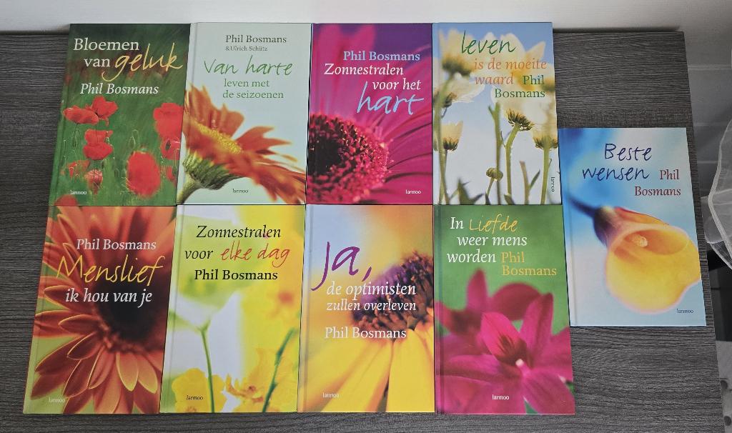 Gedichten en poëzie Phil Bosmans - 9 stuks, Enlèvement ou Envoi, Comme neuf, Phil bosmans, Un auteur