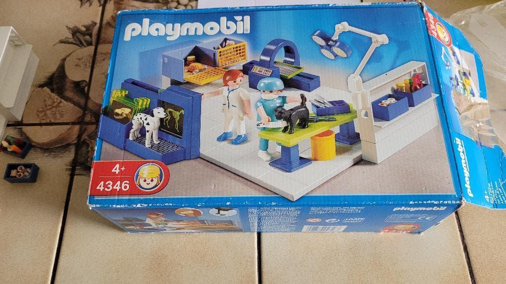 playmobil Vétérinaire et salle d'opération 4346, Enlèvement ou Envoi, Utilisé, Ensemble complet
