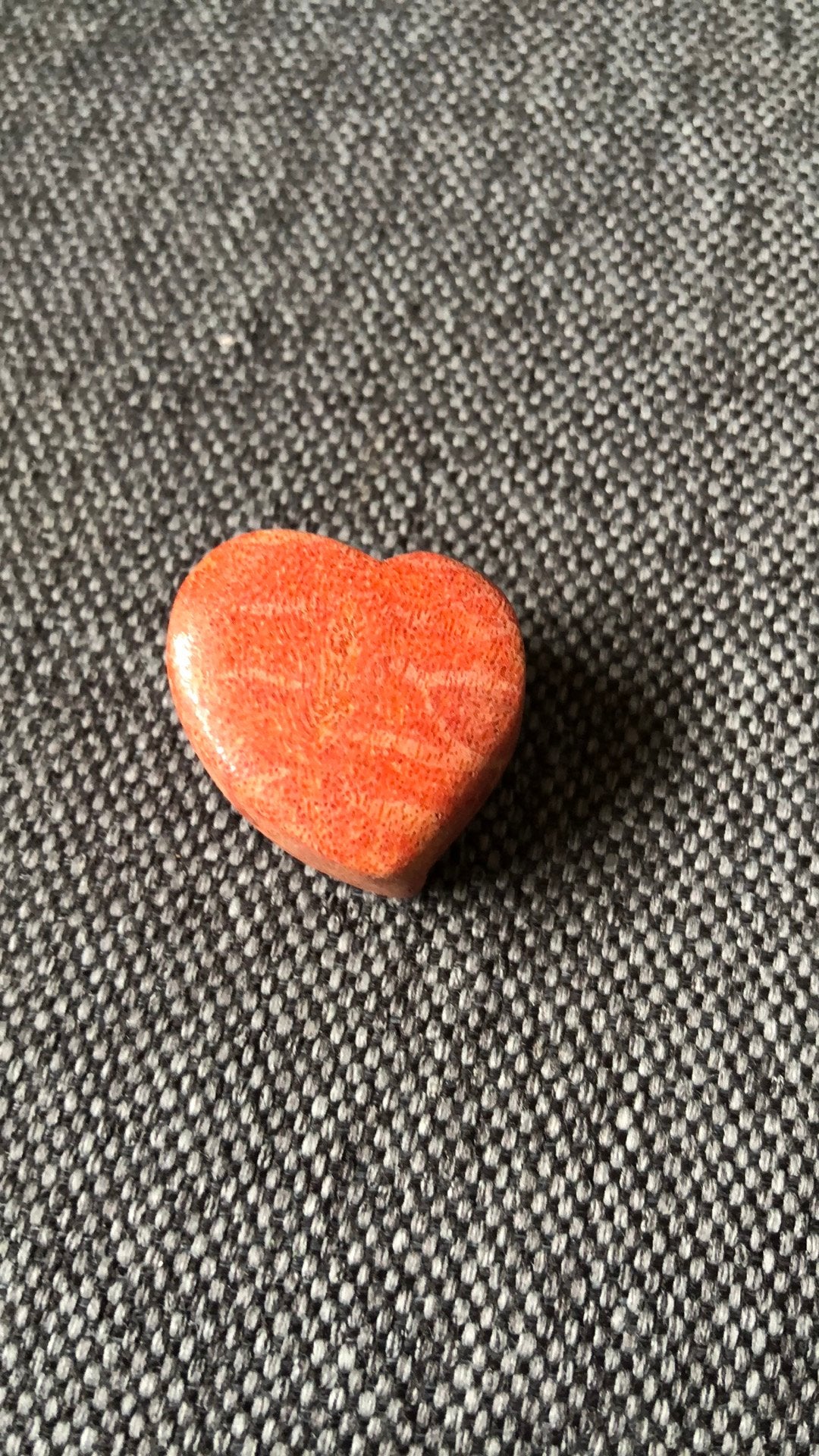 Pendentif corail en forme de cœur, Bijoux, Sacs & Beauté, Enlèvement ou Envoi, Comme neuf