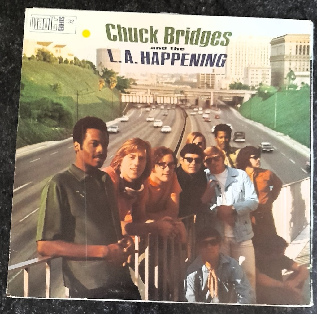 CHUCK BRIDGES and THE L.A. HAPPENING LP Vault 1969 funk, Cd's en Dvd's, Vinyl | R&B en Soul, LP, Gebruikt, Funk, Ophalen of Verzenden