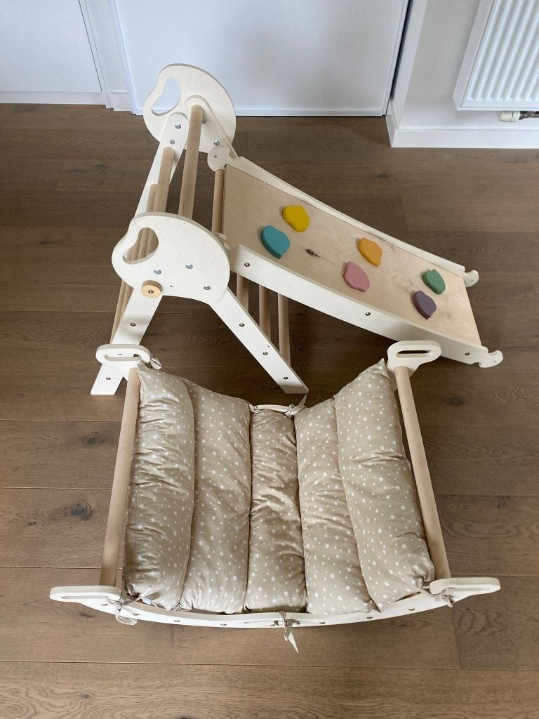 Montessori klimrek/glijbaan : perfecte staat, Kinderen en Baby's, Ophalen, Zo goed als nieuw, Overige typen