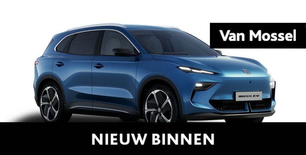 MG S5 EV Luxury 64kWh * Prijs exclusief overnamepremie, Auto's, Automaat, Gebruikt, Blauw, 5 zetels
