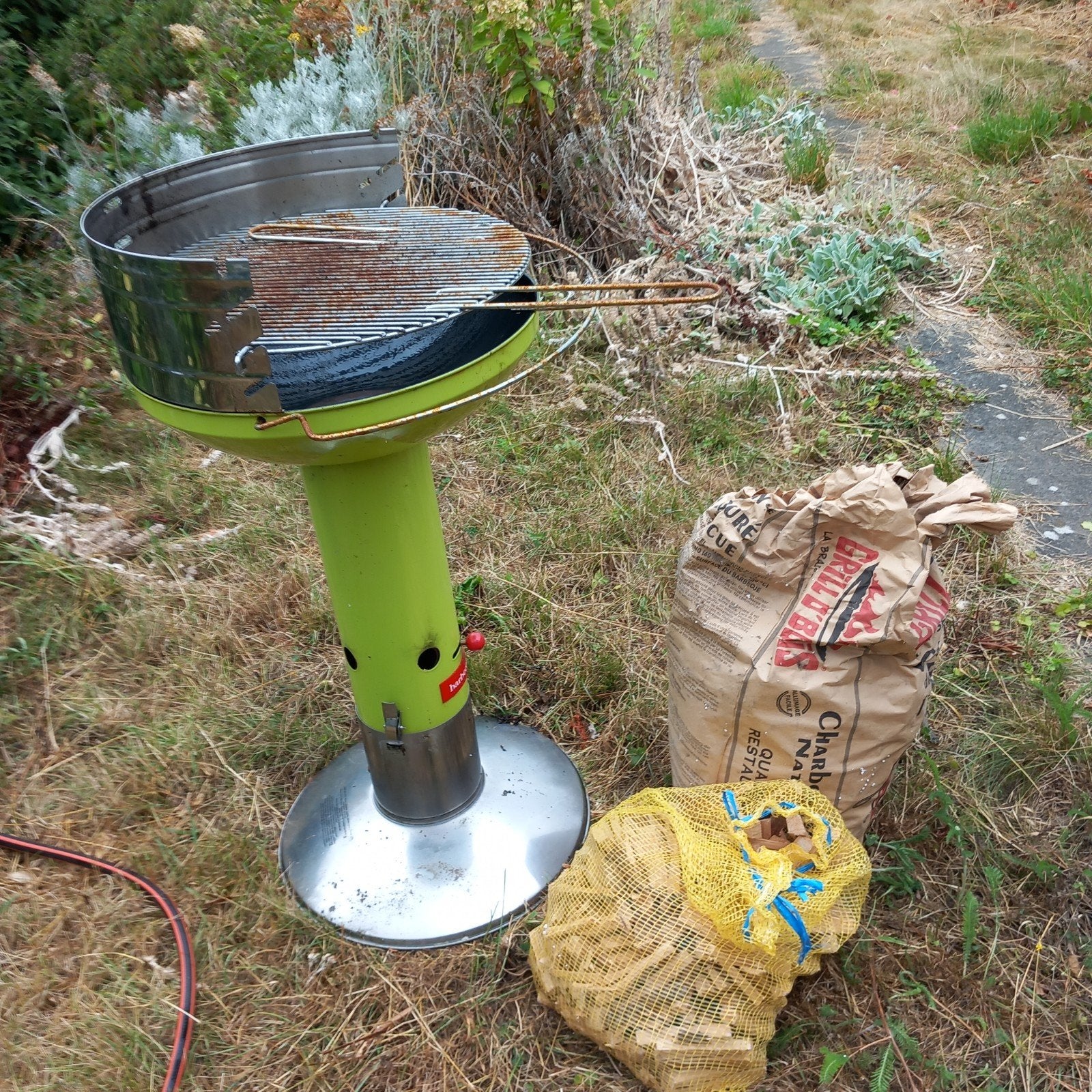 barbecook barbecue, Tuin en Terras, Houtskoolbarbecues, Ophalen, Gebruikt