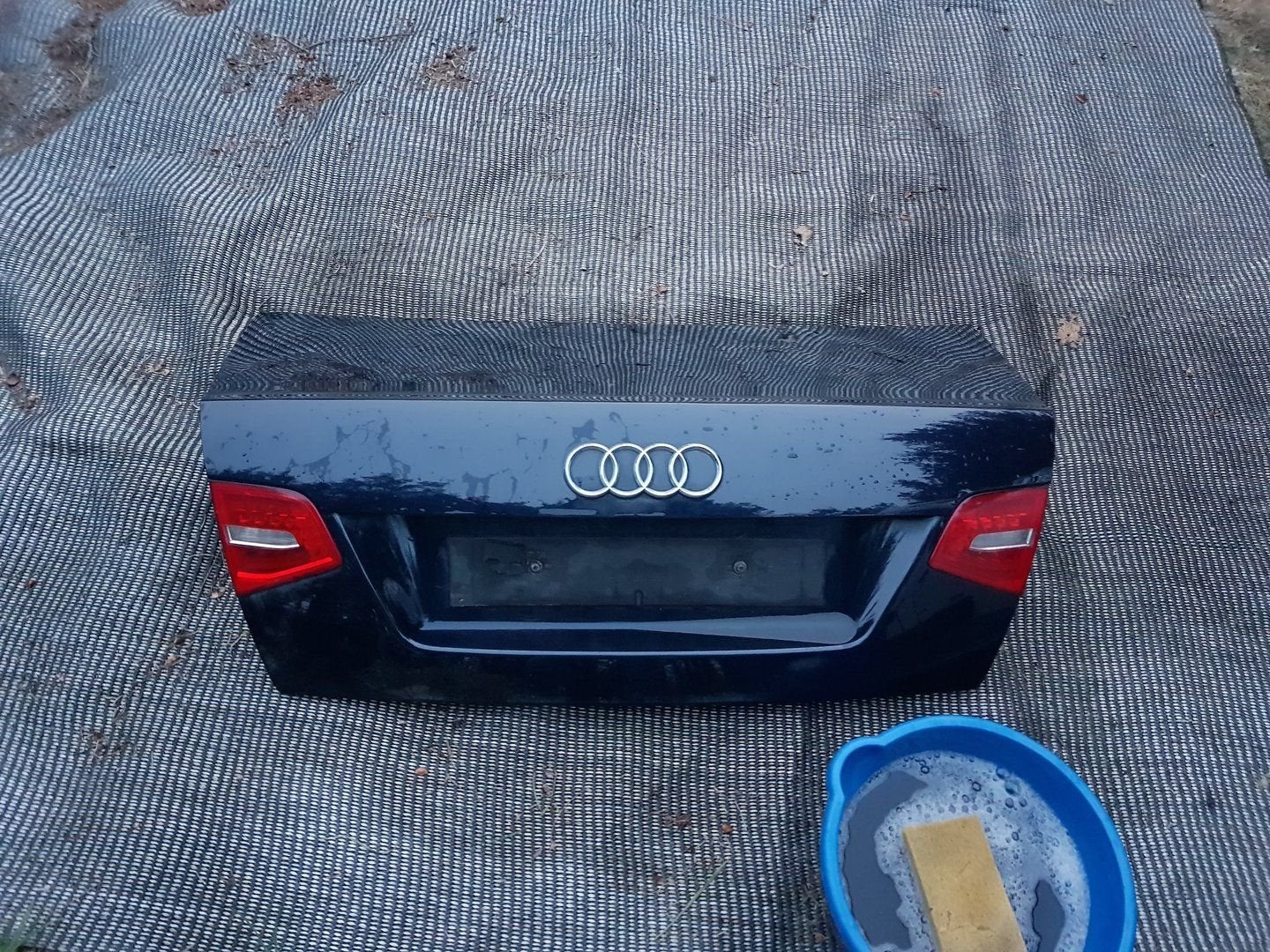 AUDI A6 SEDAN ACHTERKLEP BJ 2009, Arrière, -, Haillon arrière, Utilisé