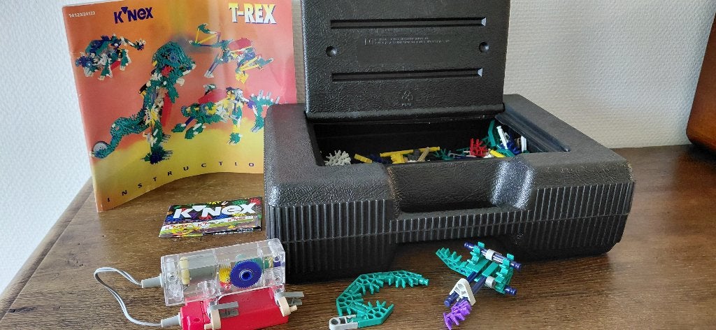 knex in koffer, Kinderen en Baby's, Ophalen, Zo goed als nieuw, K'nex