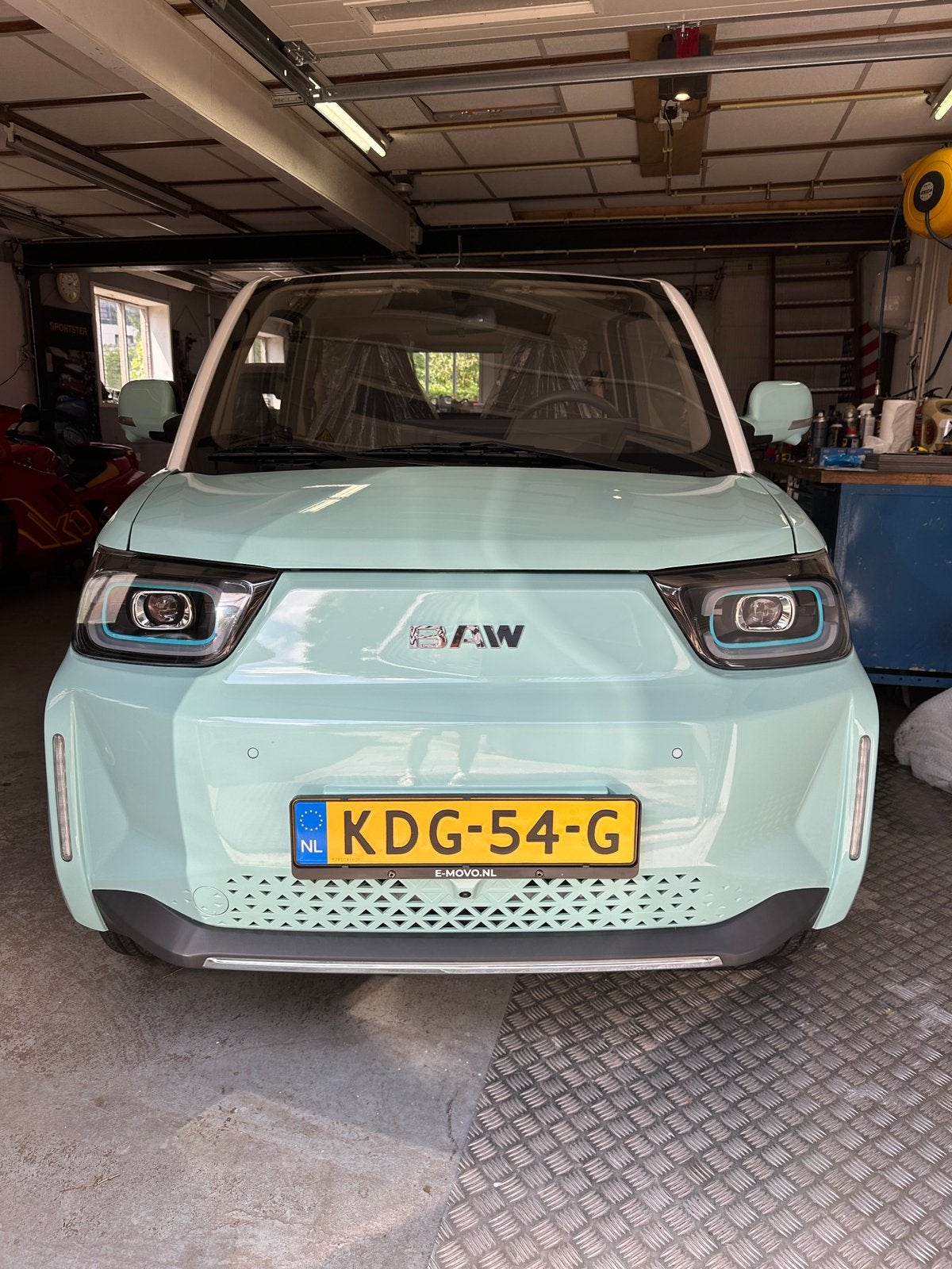 E-Movo Duo 90 Electrische auto 90km/h B1 rijbewijs !, Ophalen
