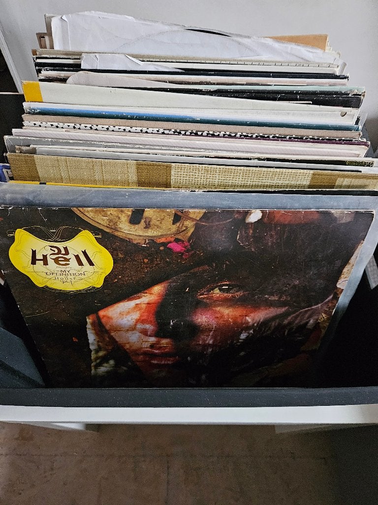 Dj vinylplaten lp's 12 inch genre house en techno 90 stuks, Cd's en Dvd's, Ophalen, LP, Gebruikt, House