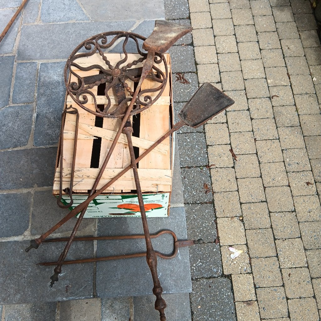 Matériel ancien pour feu ouvert, Antiquités & Art, Enlèvement
