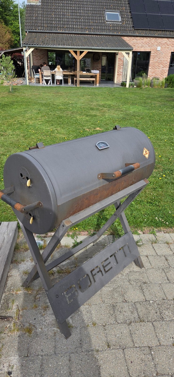 Boretti BBQ houtskool, Jardin & Terrasse, Enlèvement, Utilisé, Boretti